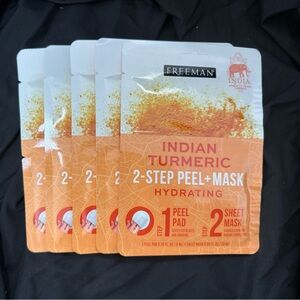 Freeman Indian Turmeric 2-Step Peel + Mask